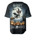 thumbnail image 2 of Happy Halloween Rat Terrier Witch Pumpkins Bats All Over Print 3D Baseball Shirt Ratty Dog Lover Softball Sport - 13012, 2 of 6