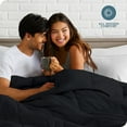 thumbnail image 4 of Edredón de plumón alternativo Bare Home Tamaño Queen Color Negro, 4 of 7
