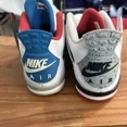 thumbnail image 2 of Jo r-dan 4 Retro SE "What The", White/Military Blue/Fire Red, U.S. SIZE 13, 2 of 6