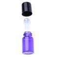 thumbnail image 3 of 20 Piezas de Vacío Recargable en Envases de Botellas para Aceite Esencial Perfume Maquillaje Cosmético Púrpura Claro - Púrpura 1ML Salvador Roll On Botellas, 3 of 8