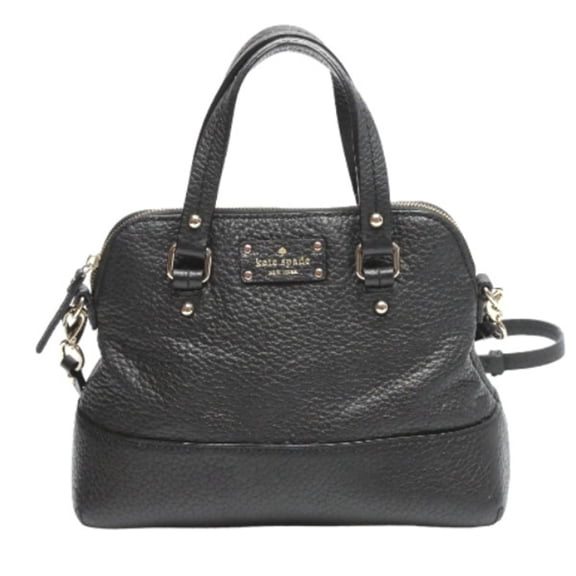 Pre-Owned Kate Spade 2-way shoulder bag in black leather (Good)