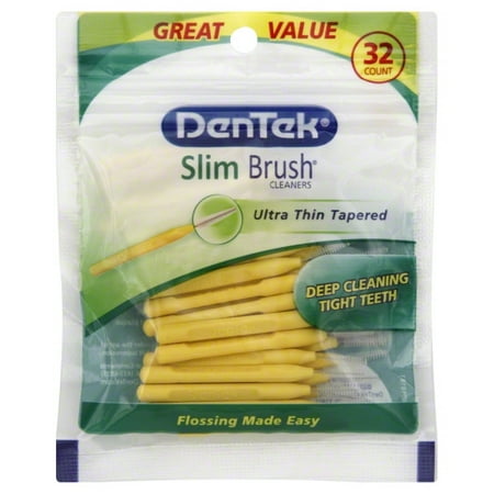 DenTek Slim Brush Interdental Cleaner, 32ct