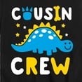 thumbnail image 3 of Instant Message - Cousin Crew Dinosaur Art - Toddler And Youth Short Sleeve Graphic T-Shirt, 3 of 6