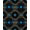 Black Blue Orange, Pattern 3, variant on ODIKA Record Records Vinyl Tessellation Featuring Melodic Player Dj Pet Friendly & Kids Safe Play for Playroom, Bedroom, Reading Nook