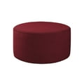 thumbnail image 1 of Thickened Solid Color Round Ottoman Stool Cover Elastic On Sofa Seat Protector, 1 of 4