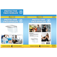 thumbnail image 2 of Protective Face Shields by Panoptx - 4 Full Shields per Box - Lightweight, Elastic Comfort Fit - Clear Splash Guard - AntiFog Coatings - Maximum Visibility, 2 of 3