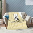 thumbnail image 6 of St Bonaventure University Fleece Blanket, Very Soft Microfiber Flannel Blanket for Couch Warm and Cozy for All Seasons, 6 of 6
