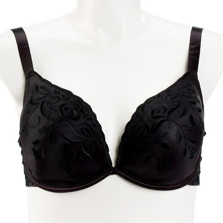 Sweet Nothings - Full Figure Full Support Embroidered Plunge Bra