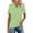 Light Green #11, variant on DORKASM Womens Polo Shirts Short Sleeve Button Lapel Collared Summer Tops Business Casual Basic Tees Black XL