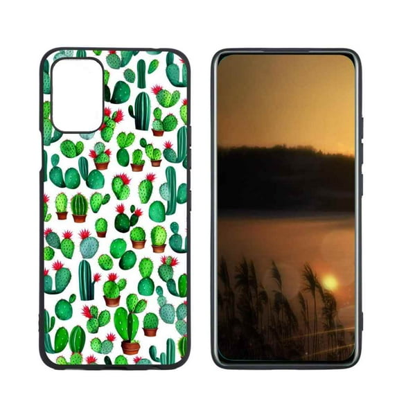 Cactus-151 Phone Case, Degined for LG K53 Case Men Women, Flexible Silicone Shockproof Case for LG K53