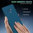 thumbnail image 6 of for Samsung Galaxy Note 9 Case Dark Blue, Scratch Resistant with Soft Touch, Slim Thin Phone Cover for Samsung Galaxy Note 9, 6 of 14