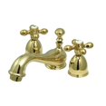 thumbnail image 1 of Kingston Brass CC27L2 Mini Robinet Répandu & Poignée de Levier en Métal Poli Laiton, 1 of 1