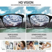 BONCAMOR 5 Pack Reading Glasses for Women Blue Light Blocking Spring Hinge Fashion Print Reader