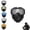 Gray, variant on A Full-Face Goggle, Anti Fog HD Lens Windproof Dustproof Riding Mask, Detachable Dirt Bike Goggles for Adults Cycling Motocross and Outdoor Sports