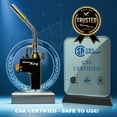 thumbnail image 3 of Flame King Propane Torch, Instant On/off Ignition, Ultra Swirl Flame, Secure Cga600 Connection, 3 of 14