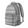 thumbnail image 2 of Boho Fashion Backpack - Large Tribal Print Daypack, Heavy Duty Oxford, 17 Inch Laptop Compartment, College Essentials Bag for Women & Men, 2 of 6