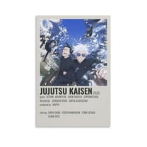 Japanese Comics Anime Jjk Posters (4) Canvas Art Poster and Wall Art Picture Print Modern Family bedroom Decor Posters 16x24inch(40x60cm)