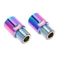 thumbnail image 2 of Rallonges de Pédale de Vélo, 2 Pcs Acier Molybdène Robuste Durable Protection Genou Rallonge d'Axe de Pédale 20mm, 2 of 8