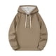 thumbnail image 4 of pstuiky camisas de manga larga para hombre, Sudadera con capucha de manga larga de color liso para hombre tops de invierno para hombre s, 4 of 9