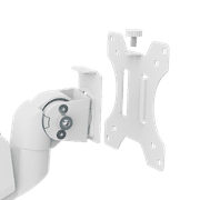 Pixio PS2S White Ultrawide Heavy-Duty Premium Single Monitor Arm Stand Desk Mount - Fits up to 49 inches Monitors, Weights up to 39lbs Flat / 31lbs Curved