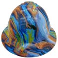thumbnail image 5 of Oil Spill Design Hydro Dipped Hard Hats Full Brim Style with 4 Pt Suspension, 5 of 5