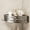 Gray, variant on Wall Mounted Corner Shower Caddy, Adhesive Large Capacity Bathroom Organizer, No Drilling Rustproof Shower Shelves for Bathroom, Kitchen, RV, Home Decor