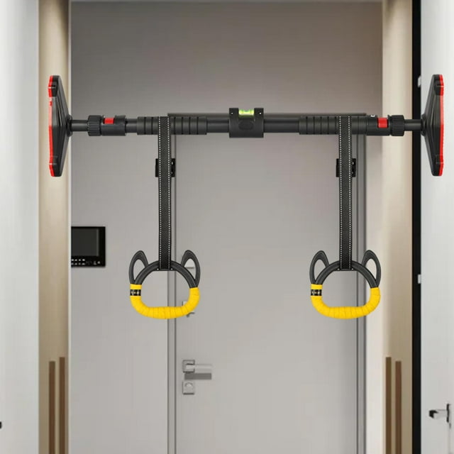 Barra de gimnasia barra Horizontal para niños adultos gimnasio en casa correa ajustable anillos de ejercicio barra Horizontal interior para niños