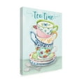thumbnail image 2 of Trademark Fine Art 'Watercolor Teacups 1' Canvas Art by Jean Plout, 2 of 3