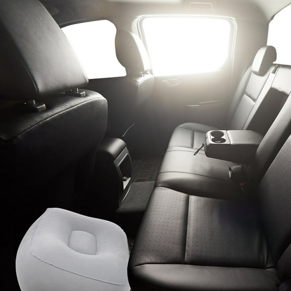 WHAMVOX 2 Pcs Pillow Inflatable Mat Travel Footrest Office 37.00X30.00X20.00CM