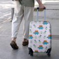 thumbnail image 3 of Lavender Dinosaurs Hatching Eggs Luggage Cover Fashion Suitcase Cover Baggage Covers Fit 25-28 Inch Luggage (Go Travel), 3 of 5