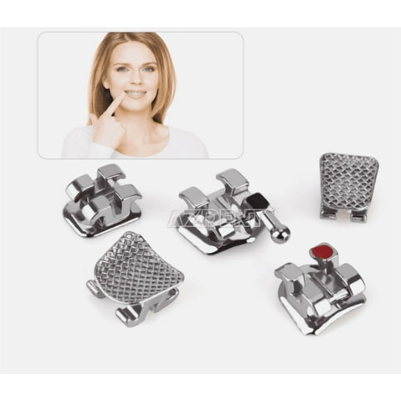 10X Dental Ortho Brackets – Mini/Standard MBT/Roth 0.22 / 0.18 with Hooks 3, 4, 5