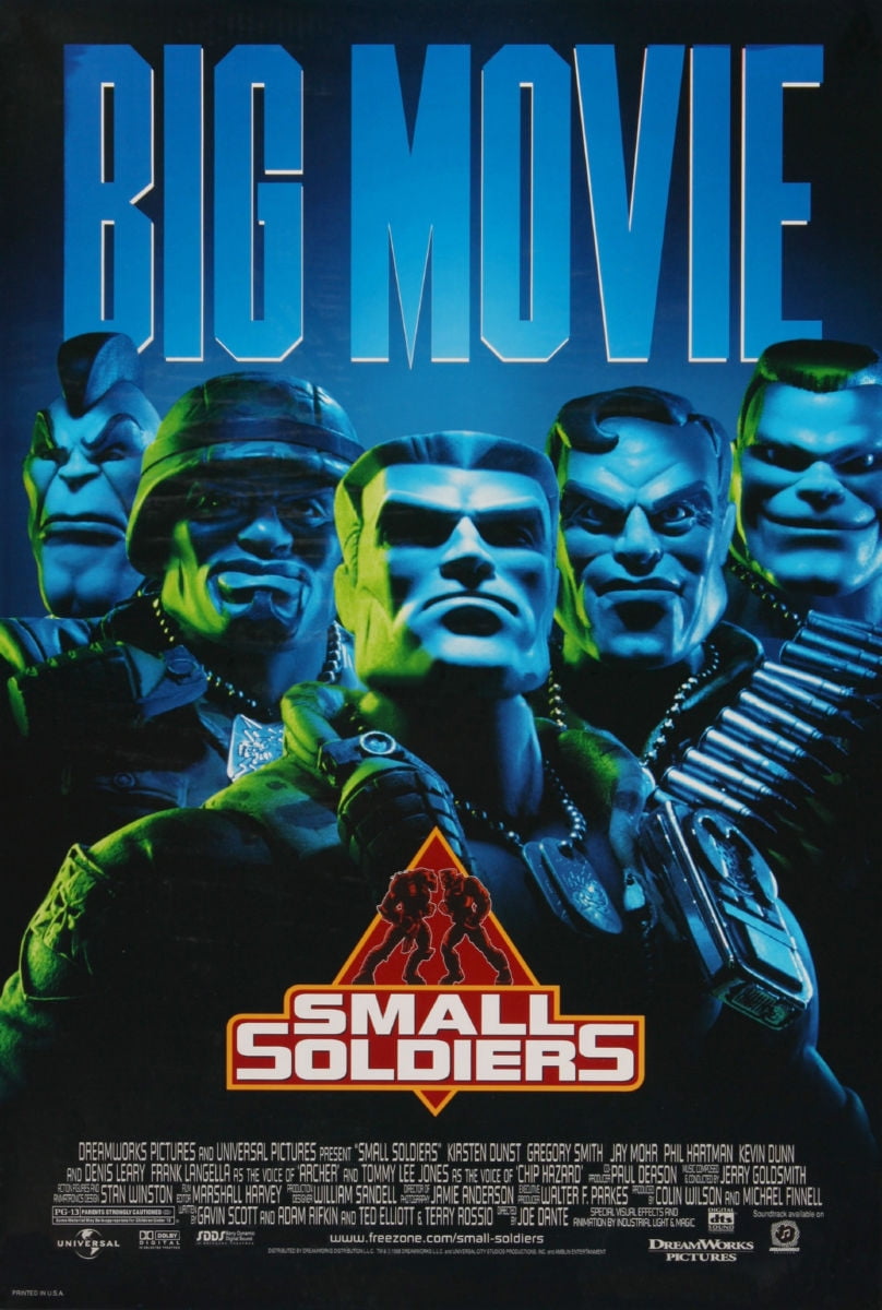 Small Soldiers Movie Poster 24In x 36In Art Poster 24x36 MultiColor