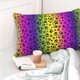thumbnail image 4 of Balery Animal Paw Rainbow Funda de Cojín Estampada, Regalos para Mujeres, Regalos de Amor para Ella, Regalos para Novia o Esposa, Funda de Almohada-20"x30", 4 of 6