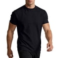 thumbnail image 2 of JOANKDMI Athletic Workout T-Shirts for Men Short Sleeve Quick Dry Moisture Wicking Gym Tops Lightweight Breathable Seamless Performance Shirts for Running Fitness, 2 of 8