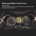 thumbnail image 3 of Decoración Del Marco Del Instrumento De La Tabla De Códigos De La Motocicleta, Cubierta Resistente Del Marco Del Medidor De La Motocicleta Aspecto Elegante Fácil Instalación, 3 of 7