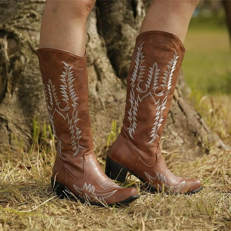 Summer Saving Clearance AXXD Middle Heels Shoes Medium Womens Shoes For Women Fall&Winter Ladies Mid-Calf Duck Boots Boots For Reduced Price