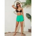 thumbnail image 6 of Attraco Womens Swim Trunk Swim Shorts Side Split 2 in 1 Board Shorts with Pockets Swim Bottom, 6 of 8