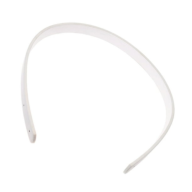 Correa de cuero sintético para bolso, repuesto para billetera, 22 pulgadas, color blanco