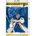 thumbnail image 3 of NHL St. Louis Blues - Jordan Binnington 19 Wall Poster, 22.375" x 34", 3 of 5