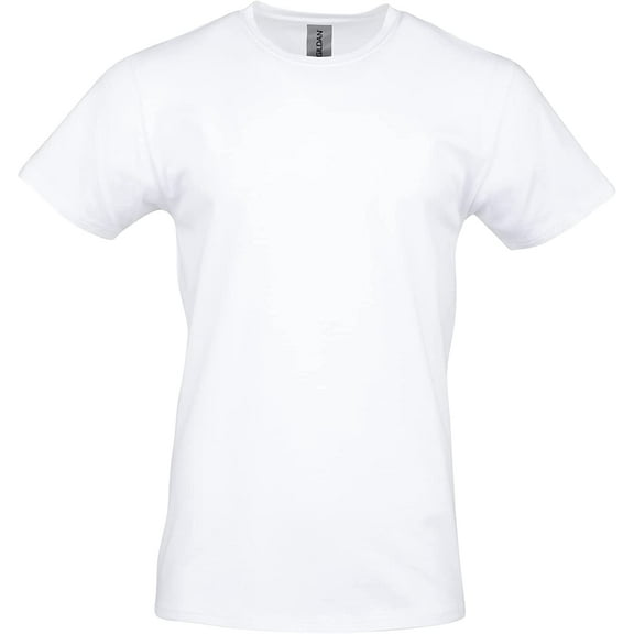 Gildan Men's Heavy Cotton T-Shirt, Style G5000, Multipack 10 White (10-pack) 5X-Large