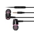 thumbnail image 3 of Linyer Wired Earphone In Ear Noise Canceling Travel Music Play Gaming TV Smartphone Tablet Universal Headphone with 3.5mm  for Jack Black+Rose, 3 of 8