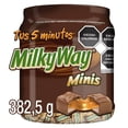 thumbnail image 1 of Chocolate con leche Milky Way minis relleno de caramelo y nougat 382.5 g, 1 of 4