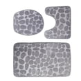 thumbnail image 1 of Juego de alfombras de baño Macarena antideslizante gris, 1 of 8