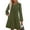 Army Green, variant on PRETTYGARDEN Fall Dresses for Women Long Sleeve Mini Short Flowy A Line Casual Holiday Party Tunic Dress Fashion Clothes