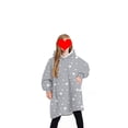 thumbnail image 3 of Fortune Matching Family Wearable Blanket Oversized Hoodies Pullover Christmas Pajama, 3 of 5