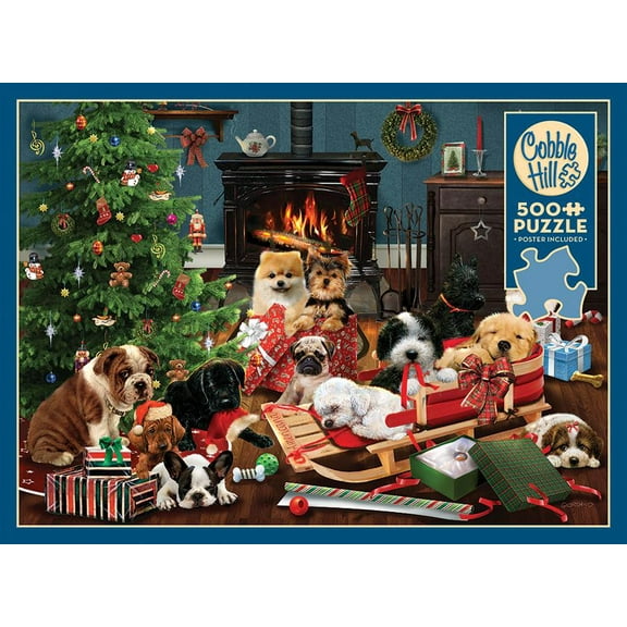 Christmas Puppies Jigsaw Puzzles