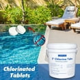 SEVENLOVES 3 "stable chlorine tablets, swimming pool disinfectant, long