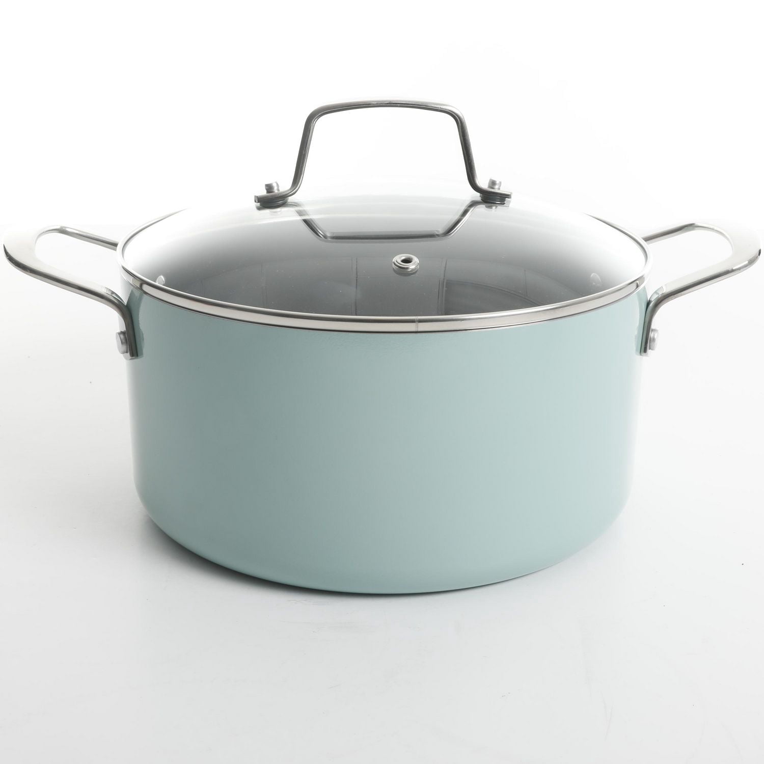 Martha Stewart 10-Piece Nonstick Cookware Set, Martha Blue