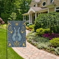 thumbnail image 2 of Yayeee Garden Flag 12"x18" Double Sided Outdoor Yard Lawn Holiday Decorations, Yellow Forest Pattern, 2 of 6