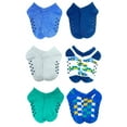 thumbnail image 3 of Wonder Nation Baby and Toddler Ankle Socks, 6-Pack, Sizes 0M-18M, 3 of 7